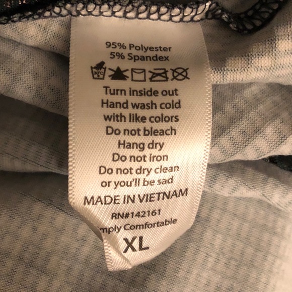 LulaRoe Elegant Carly Dress XL XXL Gold Leaves 🍁 - Picture 5 of 8